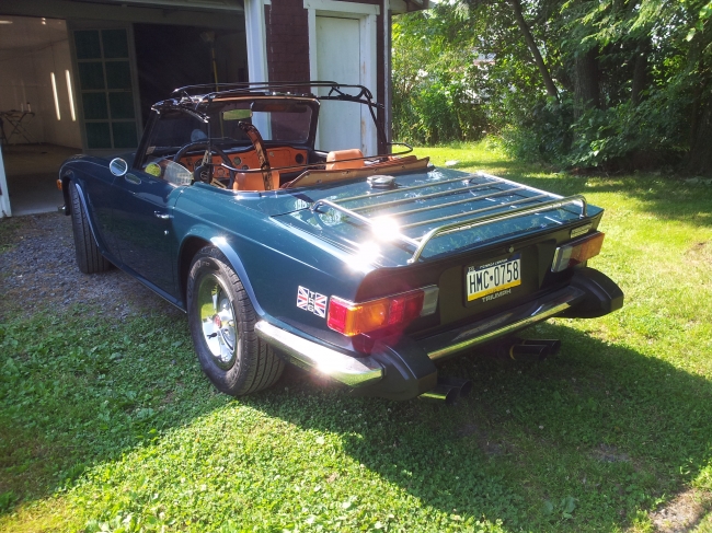 Mallard Blue TR6