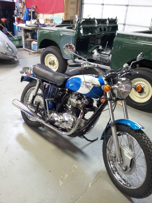 Triumph 650 TR6R